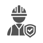 Our team conducting quality assurance checks on a construction project in Dehradun.